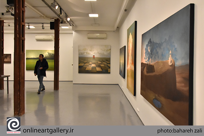 گزارش تصویری نمایشگاه آثار حامد صحیحی در گالری طراحان آزاد